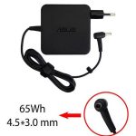 آداپتور لپ تاپ ایسوس 19V 3.42A مربعی زنبوکی سوزن دار ASUS