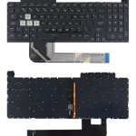 کیبورد لپ تاپ ایسوس TUF FX506 بابک لایت بدون فریم با کلید پاور