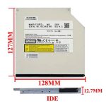 دی وی دی رایتر لپ تاپ Philips SATA 12.7mm – مناسب انواع لپ‌تاپ
