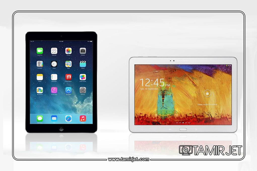 مقایسه تبلت Apple و Samsung