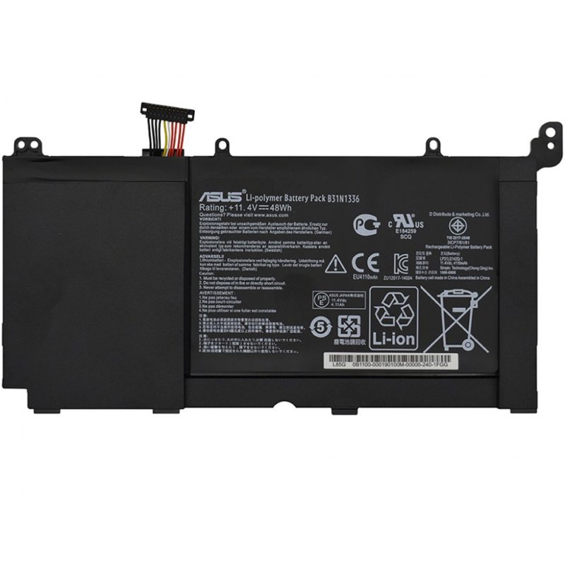 باتری لپ تاپ ایسوس S551 باتری لپ تاپ ایسوس S551