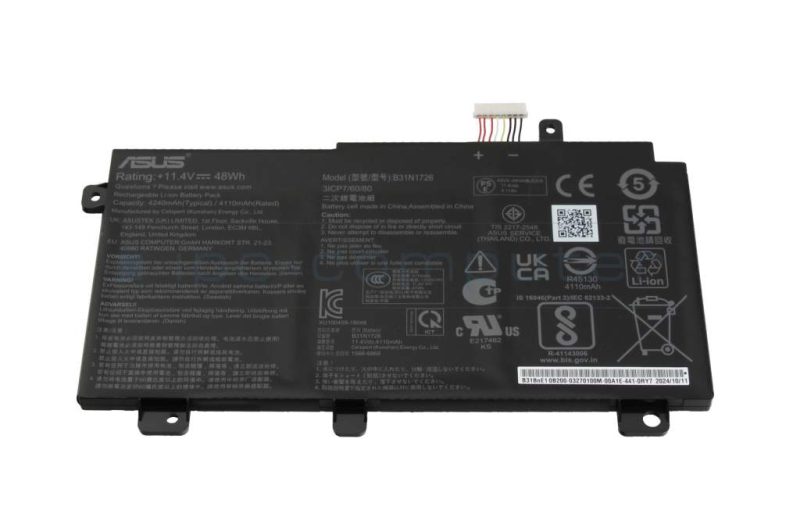 باتری لپ تاپ ایسوس B31N1726