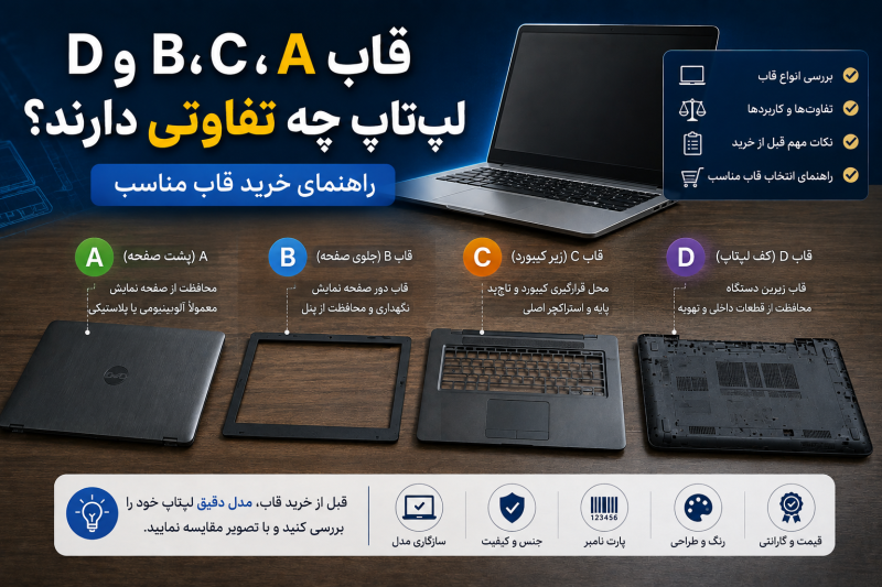 انواع قاب لپ تاپ