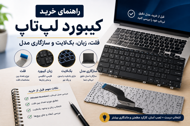 خرید کیبورد لپ تاپ