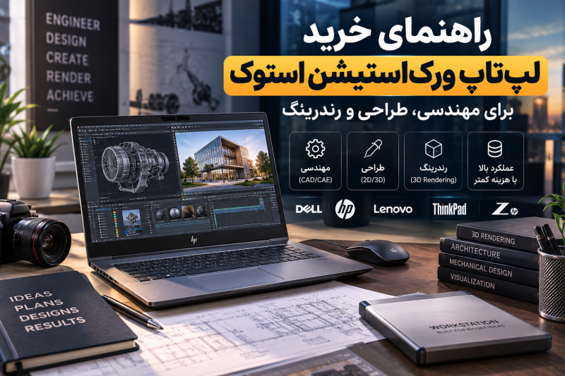 لپ تاپ ورک استیشن استوک