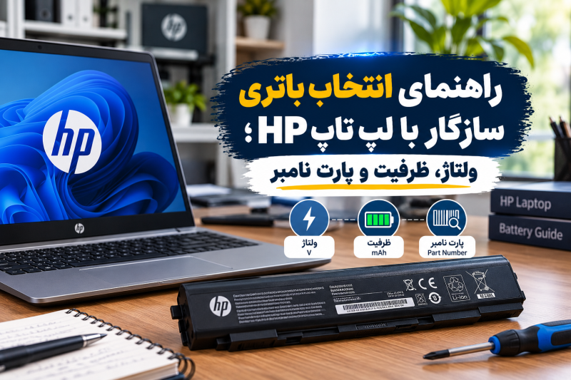 خرید باتری لپ تاپ اچ پی