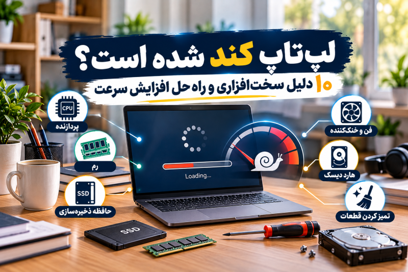 افزایش سرعت لپ تاپ